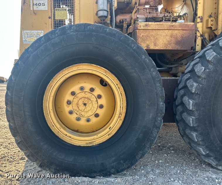 image for item OC9364 1985 Caterpillar 140G  motor grader