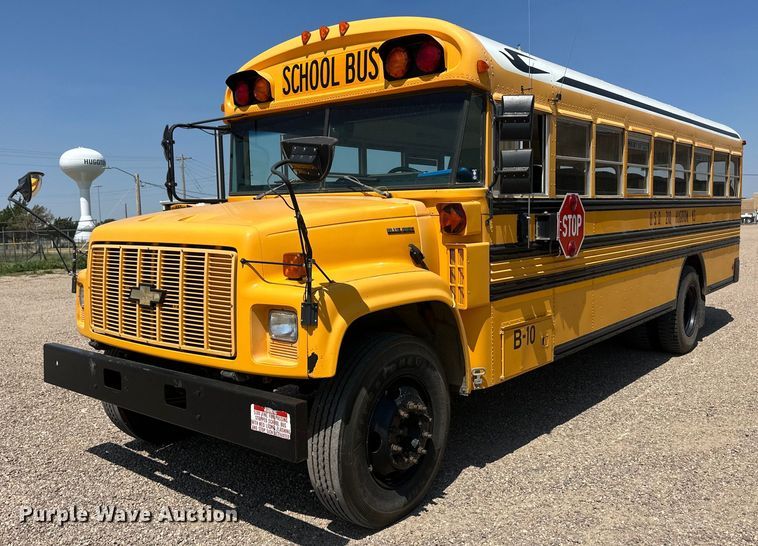 image for item OC9426 1999 Blue Bird  school bus