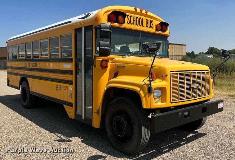 image for item OC9426 1999 Blue Bird  school bus