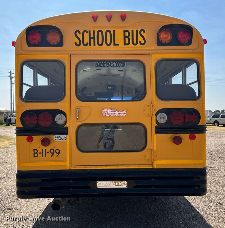image for item OC9427 1999 Blue Bird  school bus