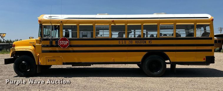 image for item OC9427 1999 Blue Bird  school bus