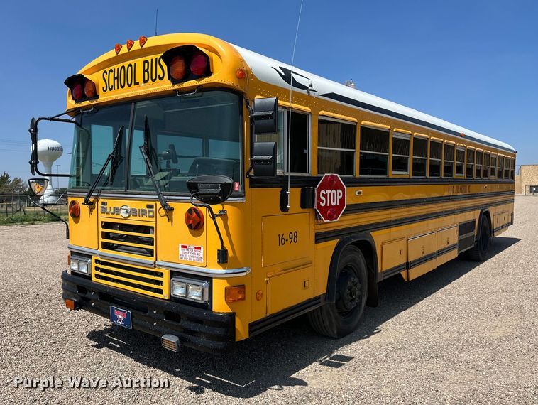 image for item OC9428 1998 Blue Bird  school bus