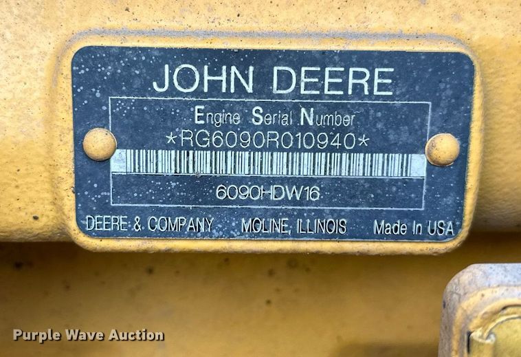 image for item OG9165 2012 John Deere 770 GP motor grader