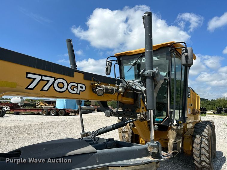image for item OG9165 2012 John Deere 770 GP motor grader
