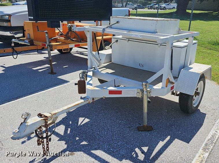 image for item OG9306 Radar speed sign trailer