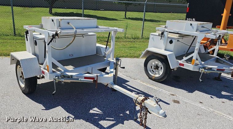 image for item OG9306 Radar speed sign trailer