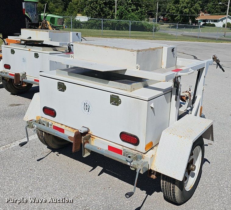 image for item OG9306 Radar speed sign trailer