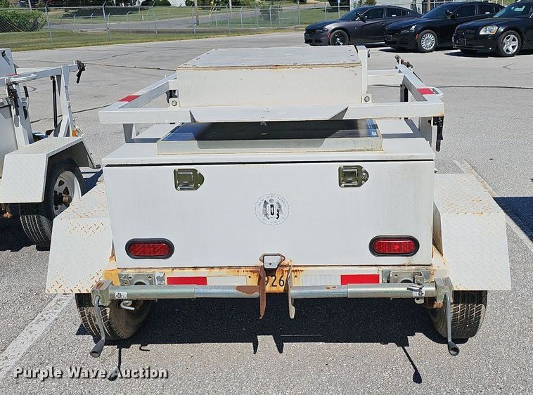image for item OG9306 Radar speed sign trailer
