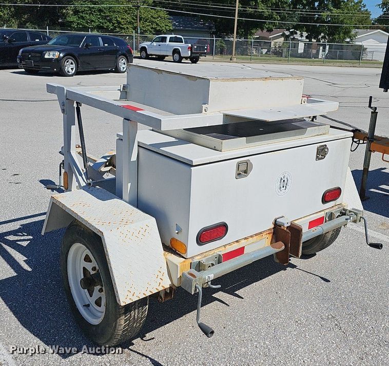 image for item OG9306 Radar speed sign trailer