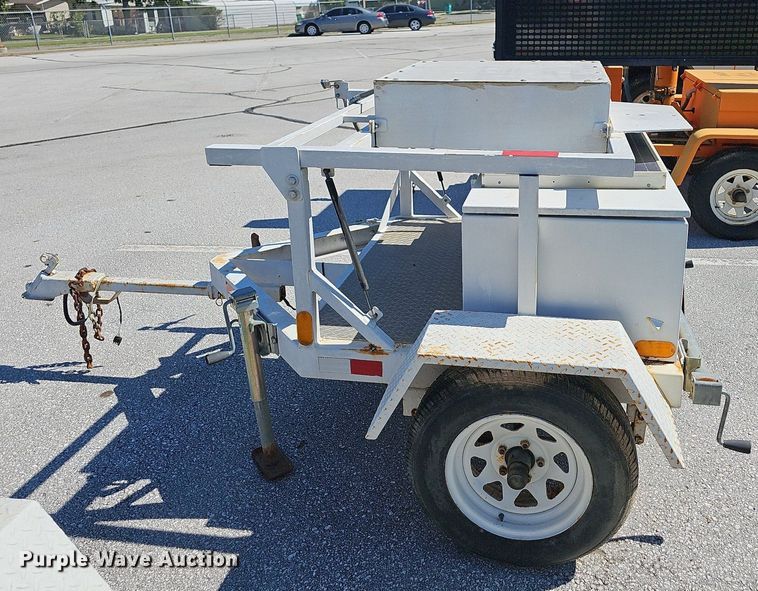 image for item OG9306 Radar speed sign trailer