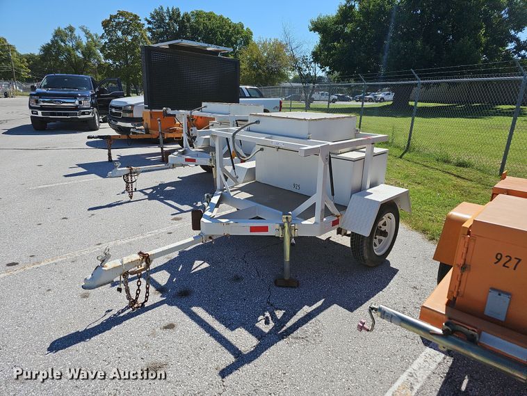 image for item OG9307 Radar speed sign trailer