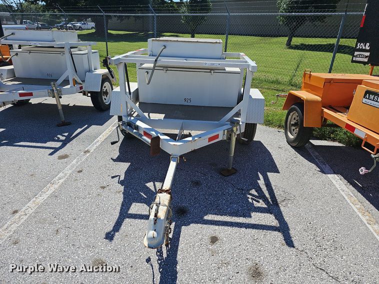 image for item OG9307 Radar speed sign trailer