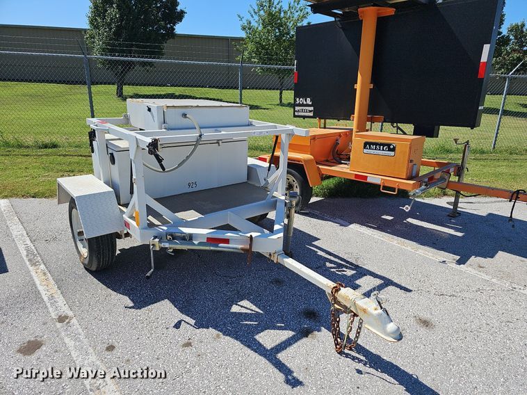 image for item OG9307 Radar speed sign trailer