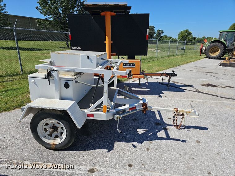 image for item OG9307 Radar speed sign trailer