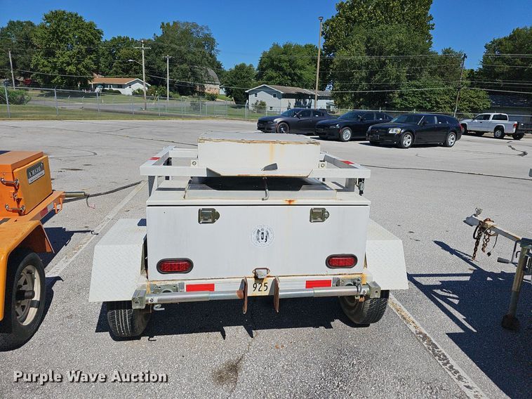 image for item OG9307 Radar speed sign trailer