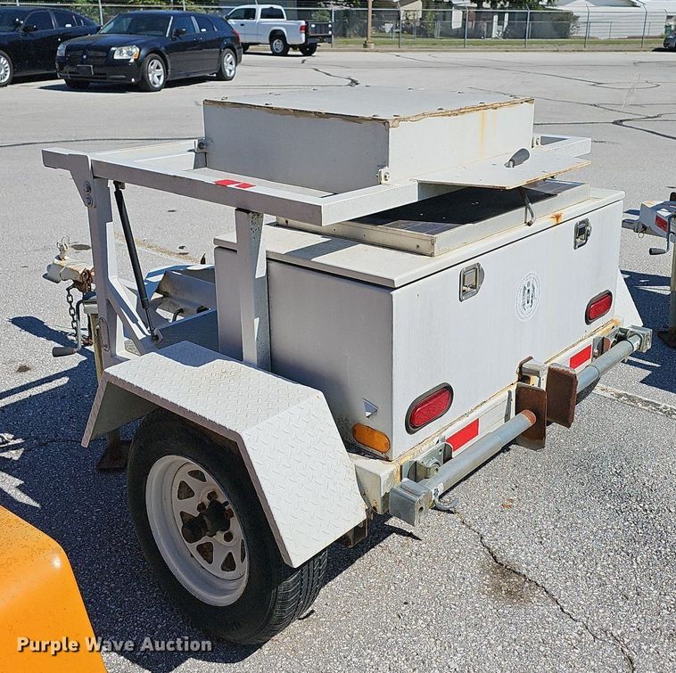 image for item OG9307 Radar speed sign trailer