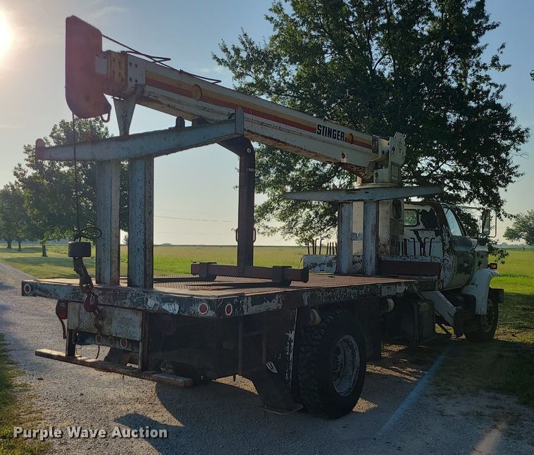 image for item DI3001 1990 GMC C7000  crane truck