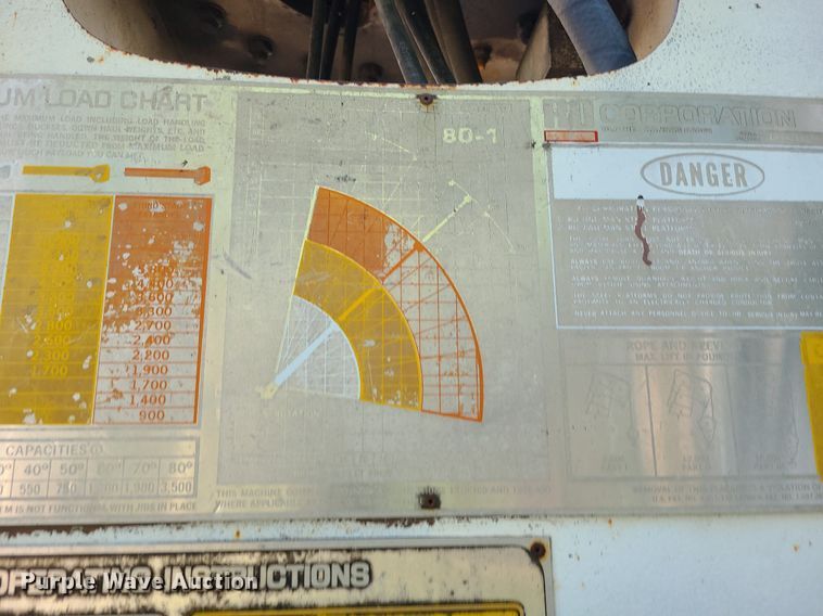 image for item DI3001 1990 GMC C7000  crane truck