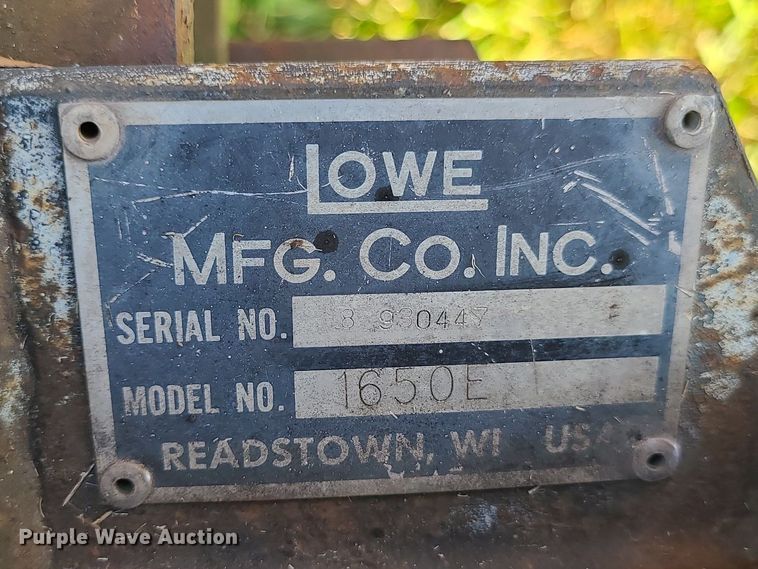 image for item DI3003 Lowe MFG 1650E  24" W skid steer auger