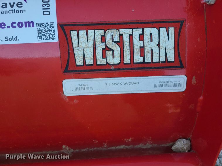 image for item DI3015 Western Ultra Finish  snow plow