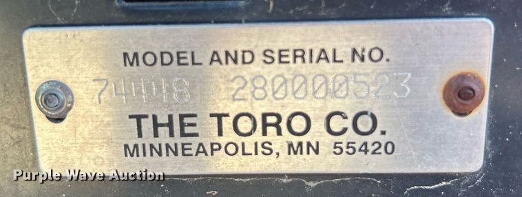 image for item DJ6258 Toro Z Master 74448  ZTR lawn mower