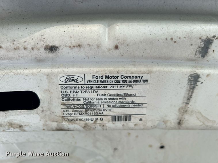 image for item DJ6277 2011 Ford Crown Victoria Police Interceptor