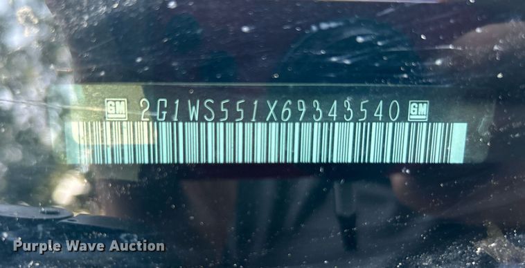 image for item DJ6280 2006 Chevrolet Impala Police