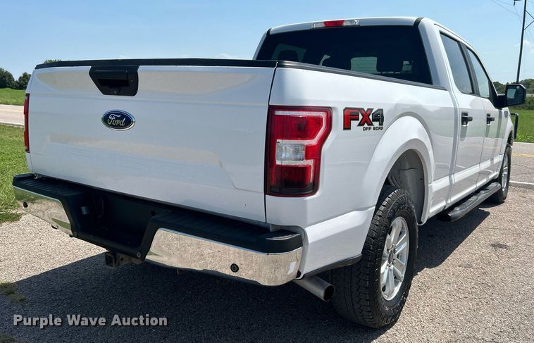 image for item DJ6282 2019 Ford F150 XL  SuperCrew pickup truck