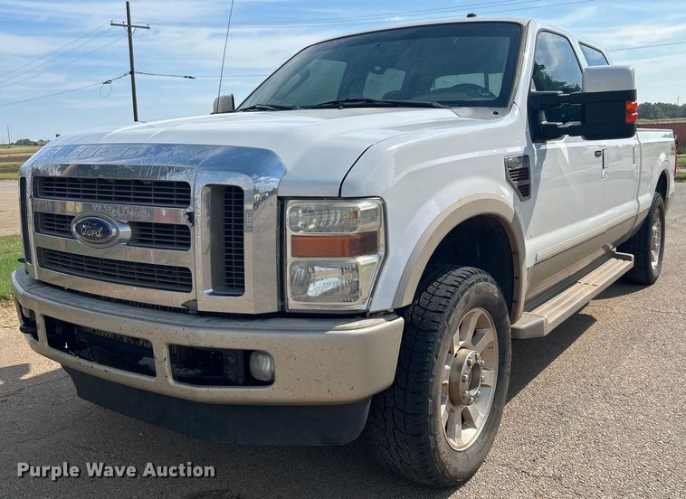image for item DJ6285 2008 Ford F250 Super Duty Lariat King Ranch  Crew Cab pickup truck