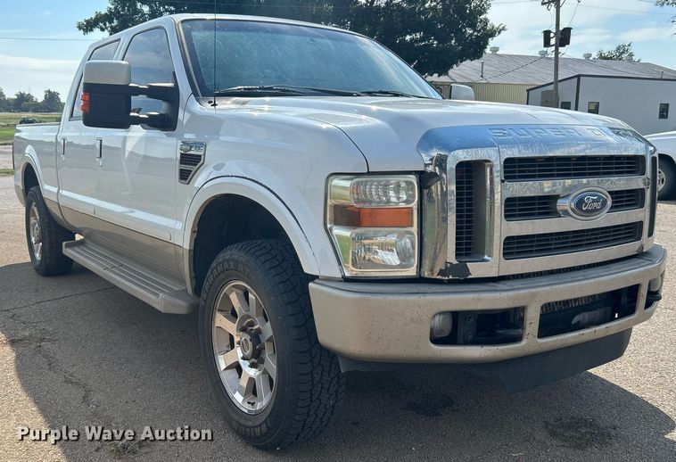 image for item DJ6285 2008 Ford F250 Super Duty Lariat King Ranch  Crew Cab pickup truck