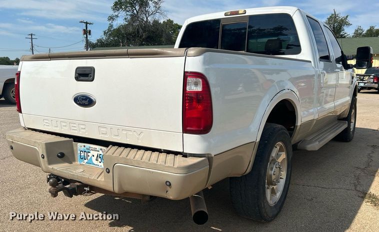 image for item DJ6285 2008 Ford F250 Super Duty Lariat King Ranch  Crew Cab pickup truck