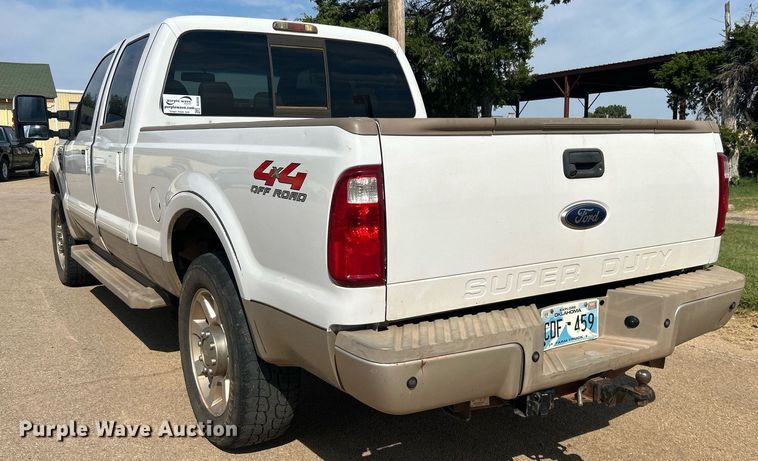 image for item DJ6285 2008 Ford F250 Super Duty Lariat King Ranch  Crew Cab pickup truck