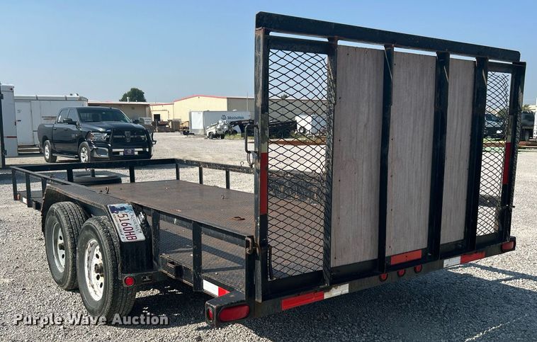 image for item DJ6292 2008 Lamar  utility trailer