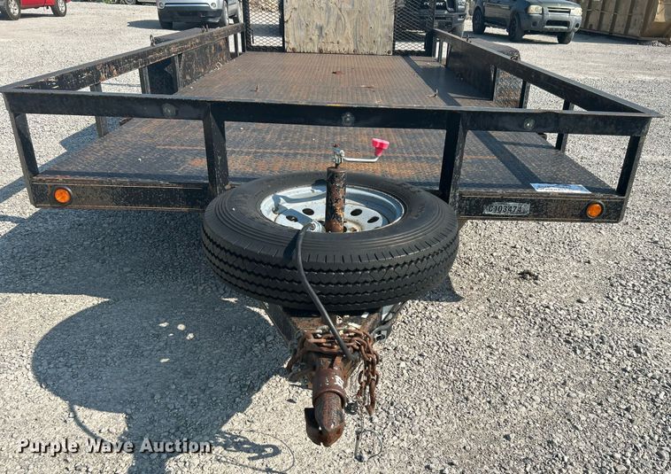 image for item DJ6292 2008 Lamar  utility trailer