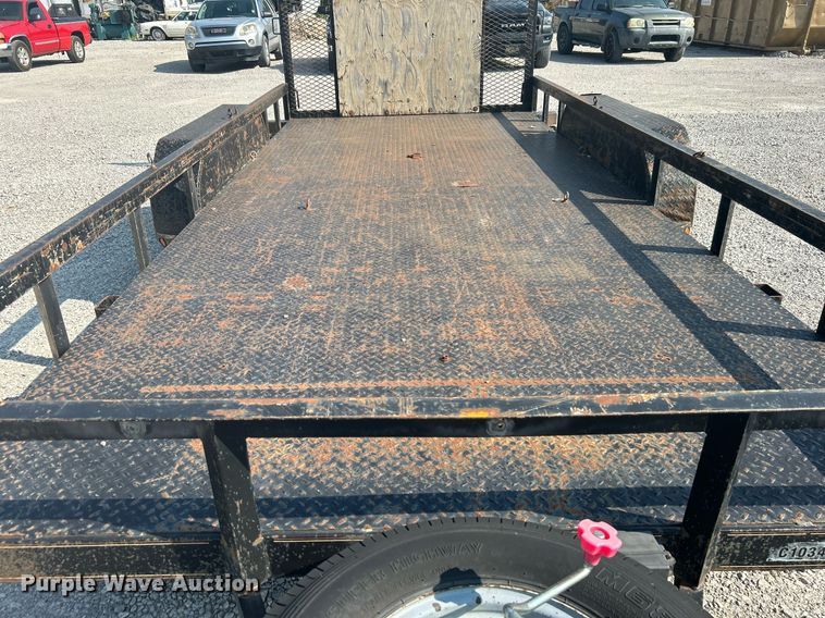 image for item DJ6292 2008 Lamar  utility trailer