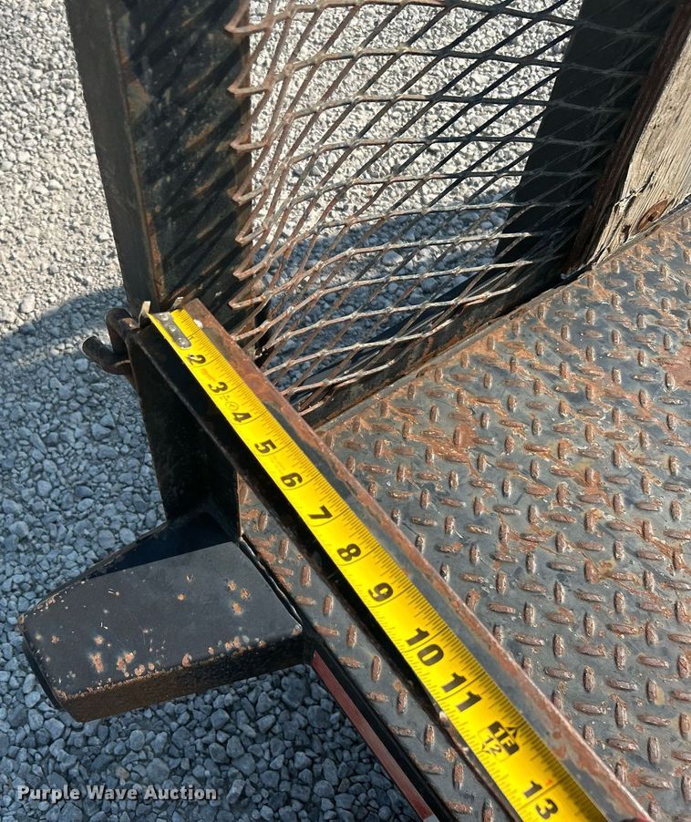 image for item DJ6292 2008 Lamar  utility trailer