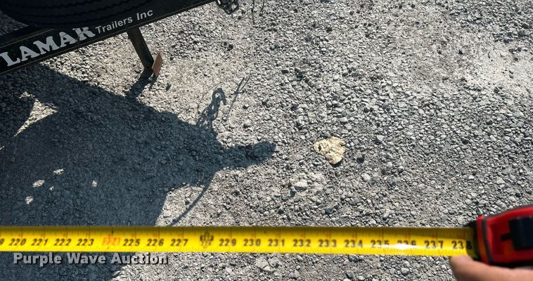 image for item DJ6292 2008 Lamar  utility trailer