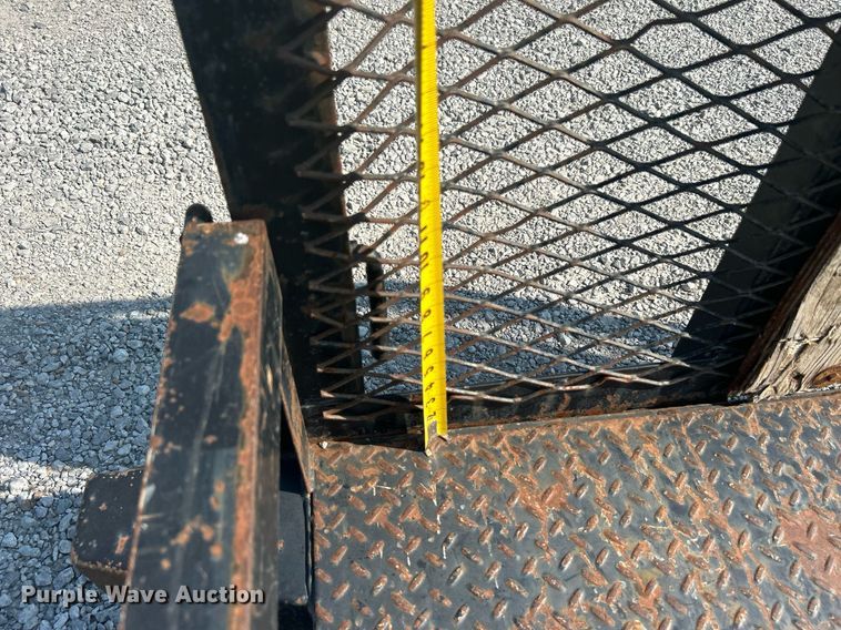 image for item DJ6292 2008 Lamar  utility trailer