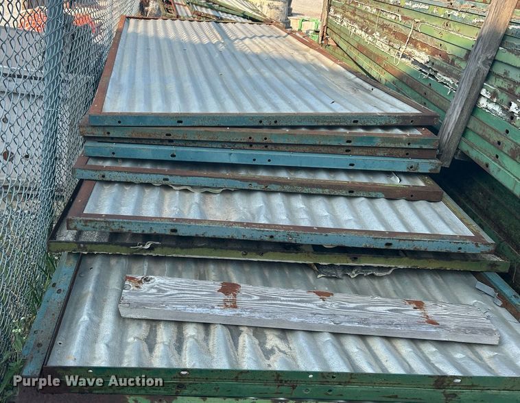 image for item DJ6293 Approximately 190 pole barn wall sections