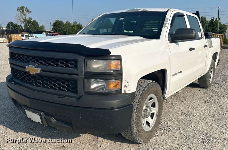 image for item DJ6295 2015 Chevrolet Silverado 1500  Crew Cab pickup truck