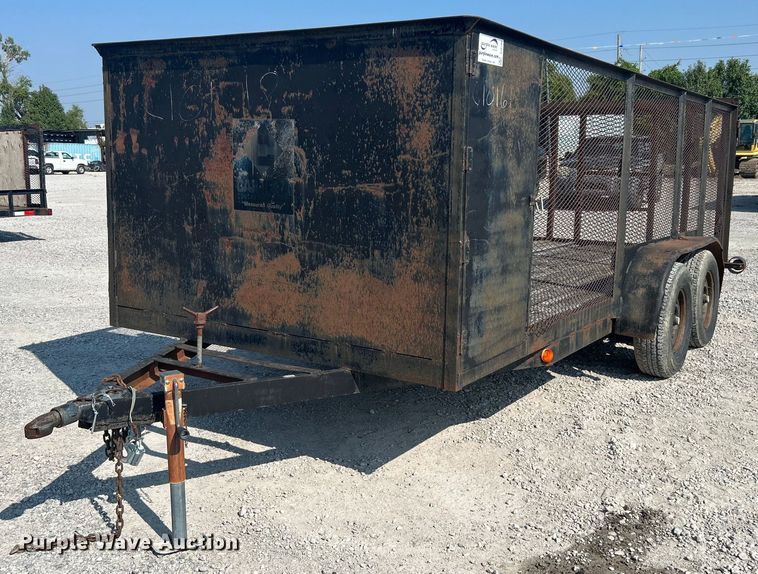 image for item DJ6296 2007 Lamar  utility trailer