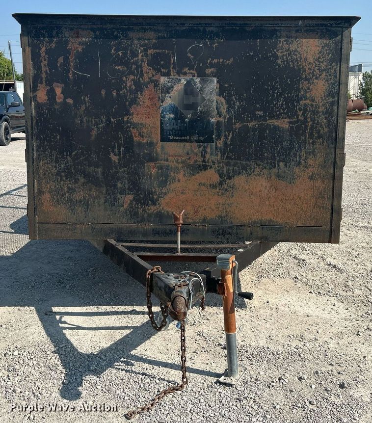 image for item DJ6296 2007 Lamar  utility trailer