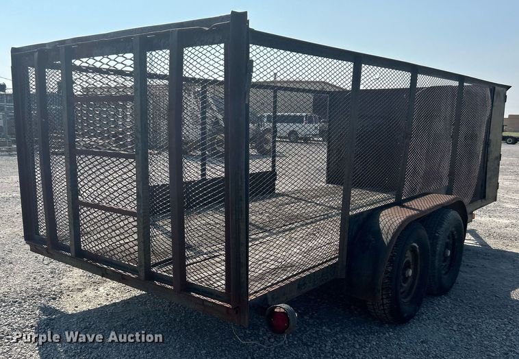 image for item DJ6296 2007 Lamar  utility trailer