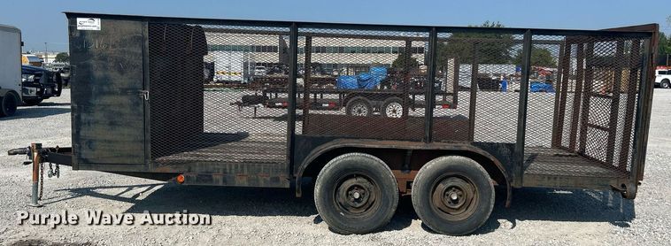 image for item DJ6296 2007 Lamar  utility trailer