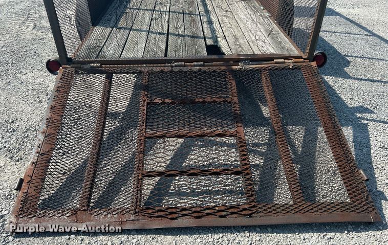 image for item DJ6296 2007 Lamar  utility trailer