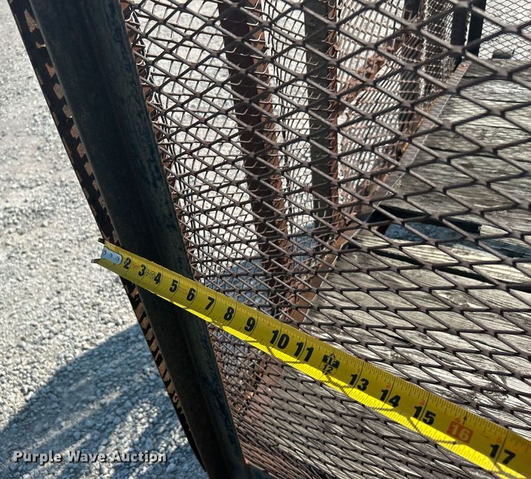 image for item DJ6296 2007 Lamar  utility trailer