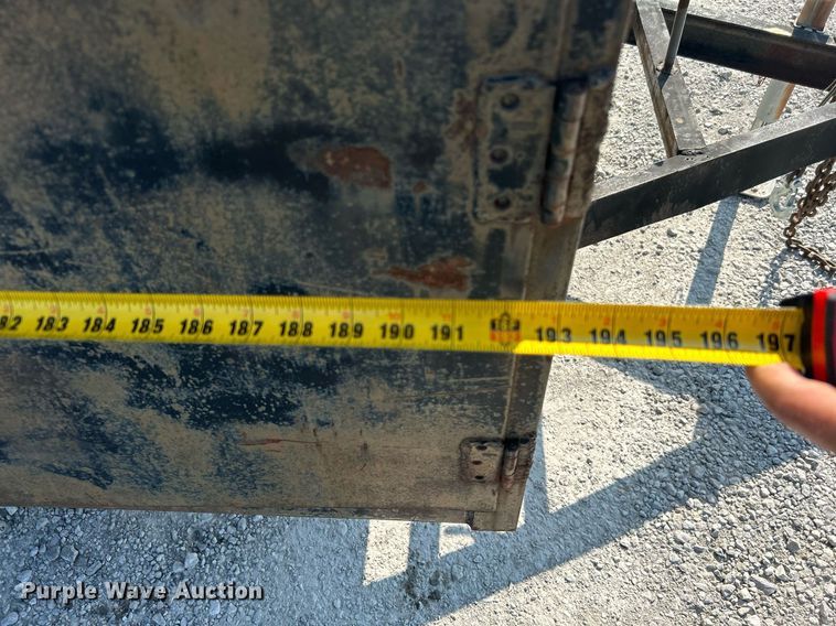 image for item DJ6296 2007 Lamar  utility trailer