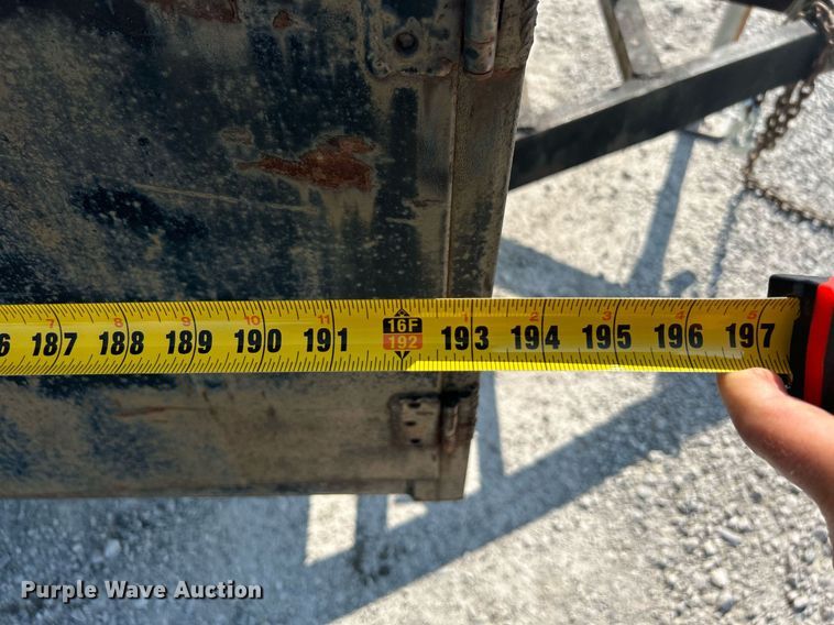 image for item DJ6296 2007 Lamar  utility trailer