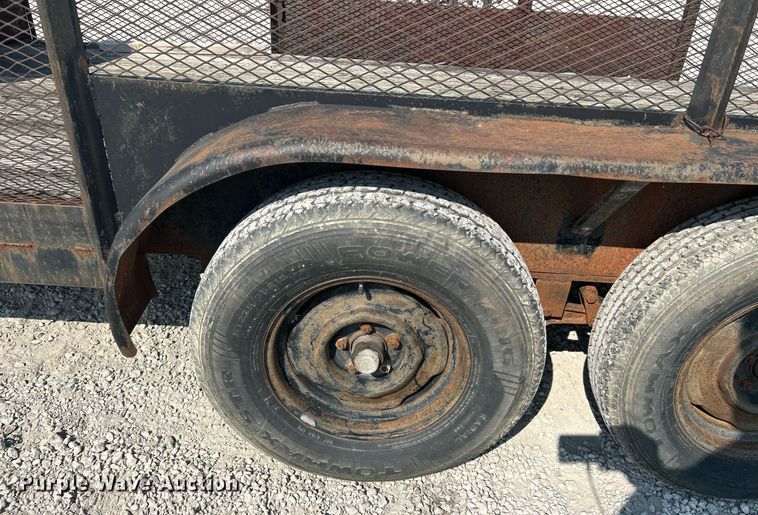 image for item DJ6296 2007 Lamar  utility trailer