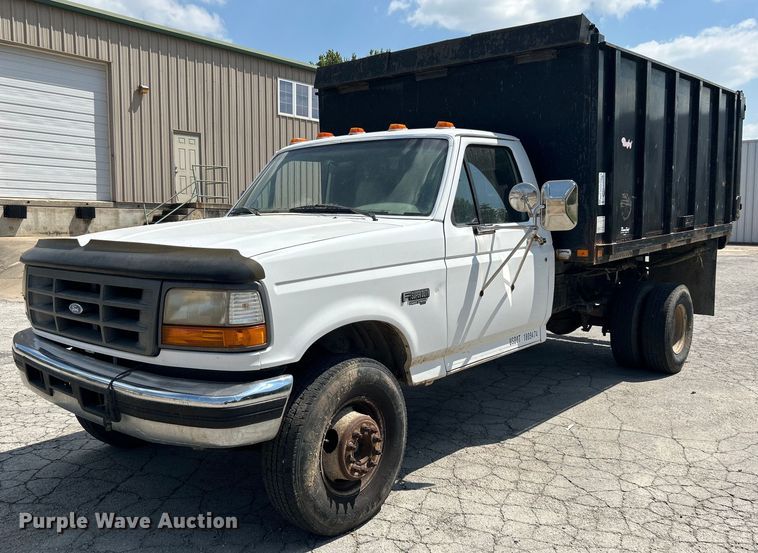 image for item DJ6297 1997 Ford F450 Super Duty  dump truck